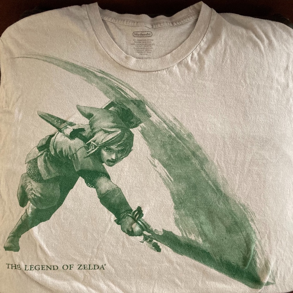 Nintendo The Legend of Zelda Link Sword T-Shirt E3